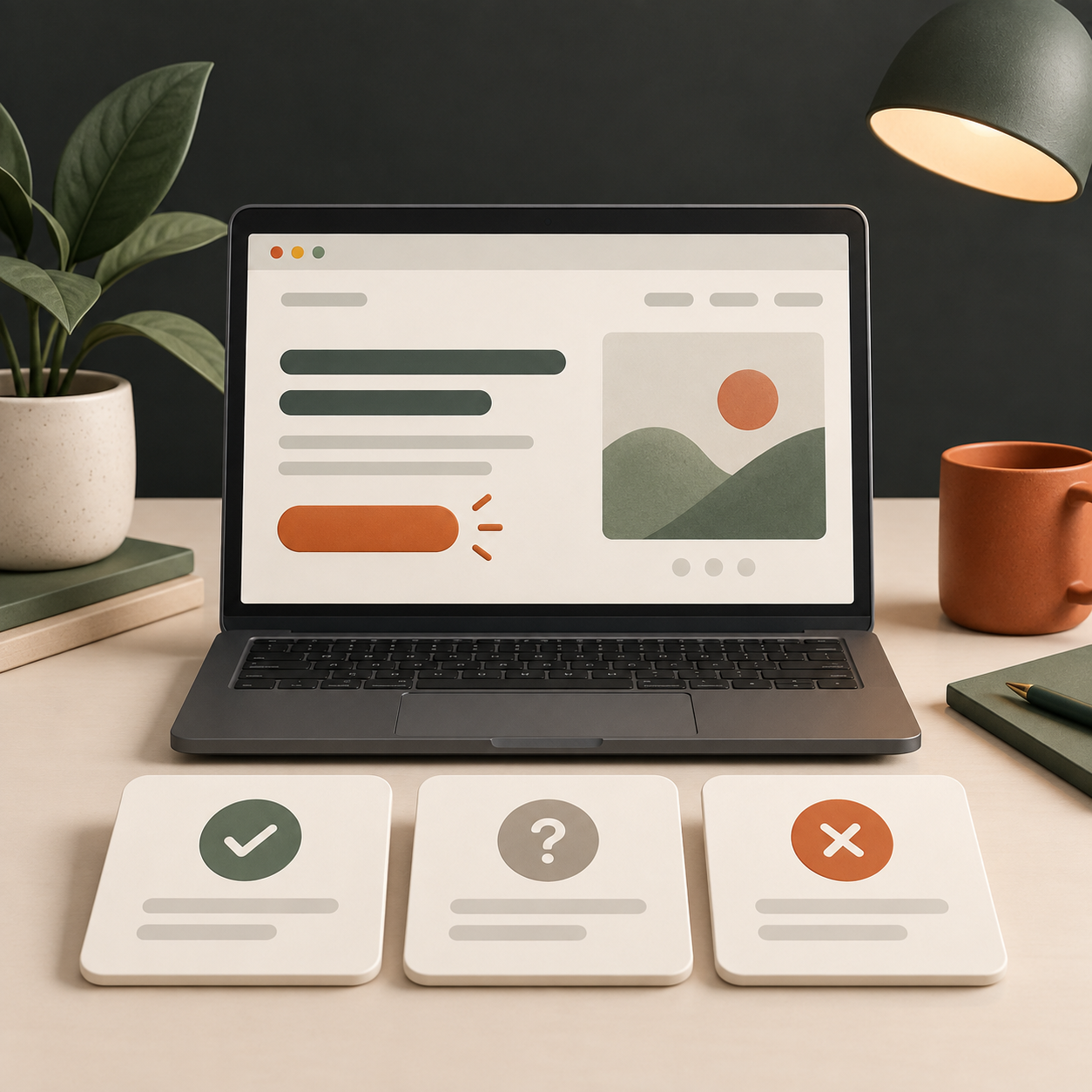 Website clarity survey: feedback helps reveal whether visitors understand a landing page